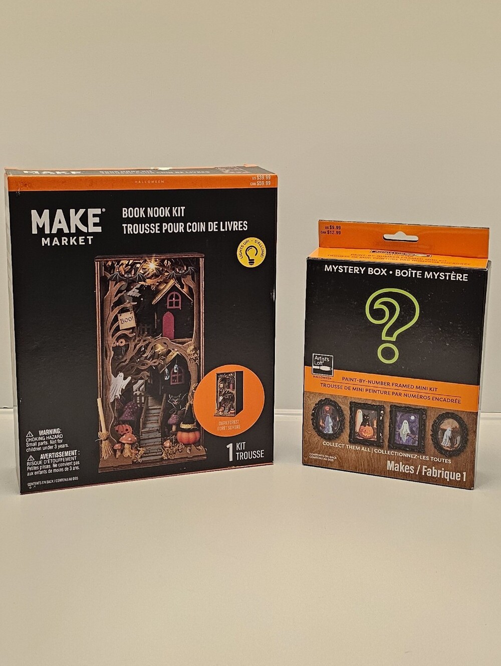 Set of 2: Halloween Paint & Craft Kits